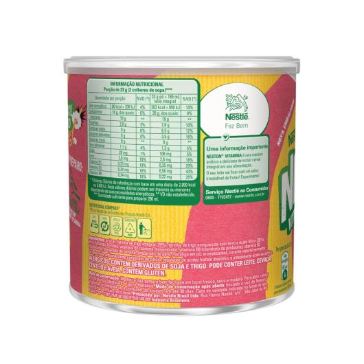 NESTON Vitamina - Pó para preparo instantâneo Morango, Pera e Banana 400g - Imagem em destaque