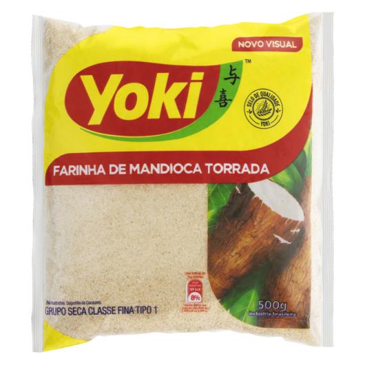 Farinha de Mandioca Tipo 1 Torrada Yoki Pacote 500g - Imagem em destaque