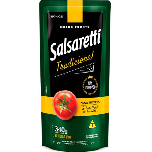 Molho de tomate Salsaretti tradicional sachê 340g - Imagem em destaque