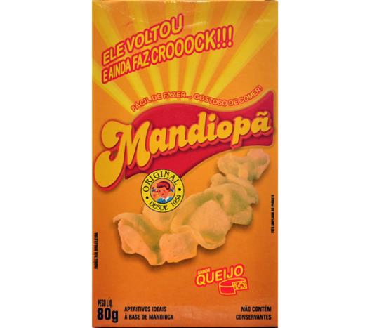 Aperitivo de queijo Mandiopã 80g - Imagem em destaque