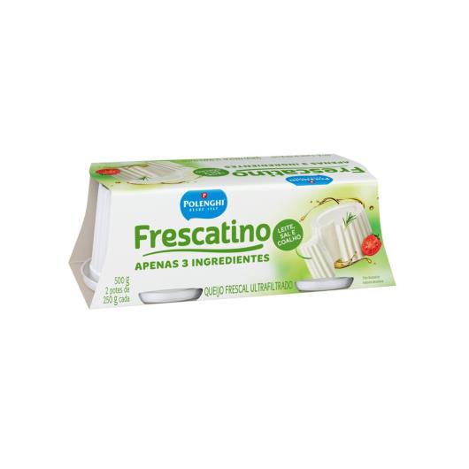 Queijo minas frescal Polenghi Frescatino 2x250g - Imagem em destaque
