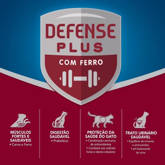 Ração para gatos Cat Chow adulto delícia de carne  3kg - Imagem em destaque