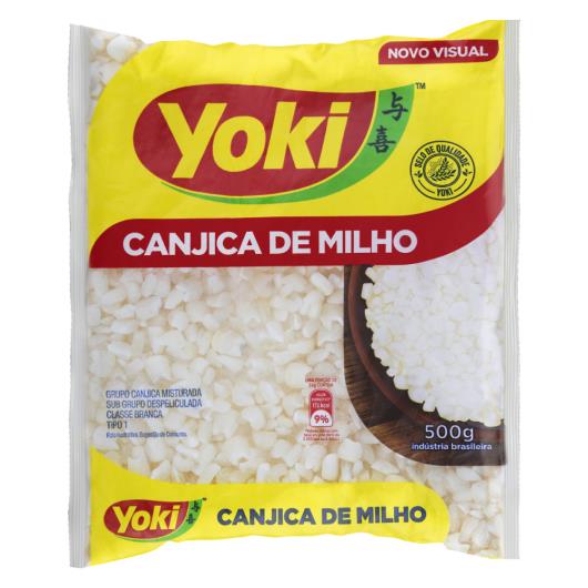 Canjica de Milho Branca Tipo 1 Yoki Pacote 500g - Imagem em destaque