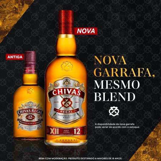 Whisky Chivas Regal 12 anos Escocês 750 ml - Imagem em destaque