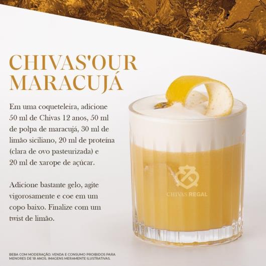 Whisky Chivas Regal 12 anos Escocês 750 ml - Imagem em destaque