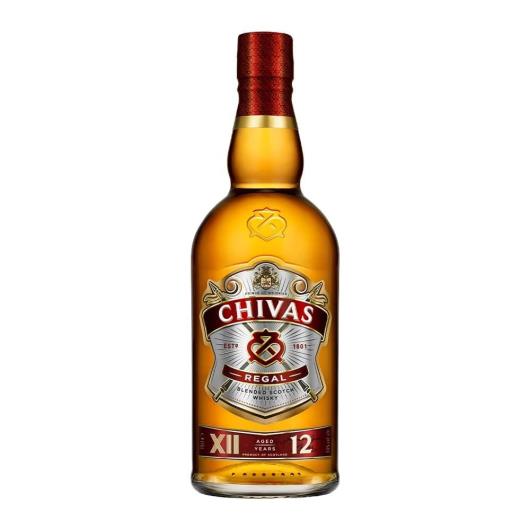 Whisky Chivas Regal 12 anos Escocês 750 ml - Imagem em destaque