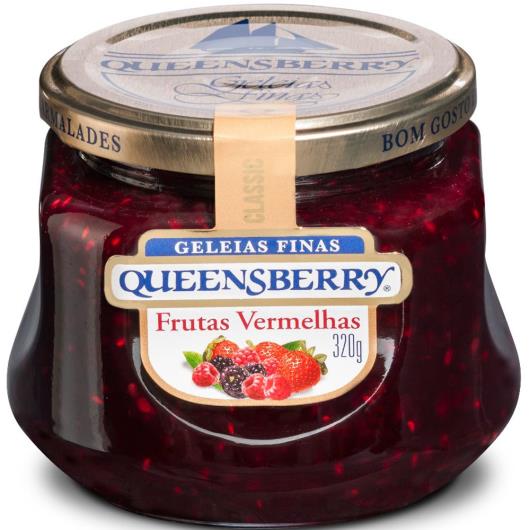 Geleia Queensberry sabor frutas vermelhas classic 320g - Imagem em destaque