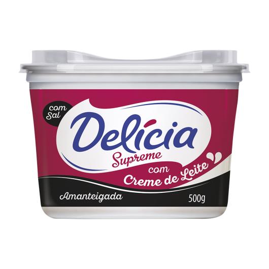 Margarina Amanteigado com Sal Delícia Supreme Pote 500g - Imagem em destaque